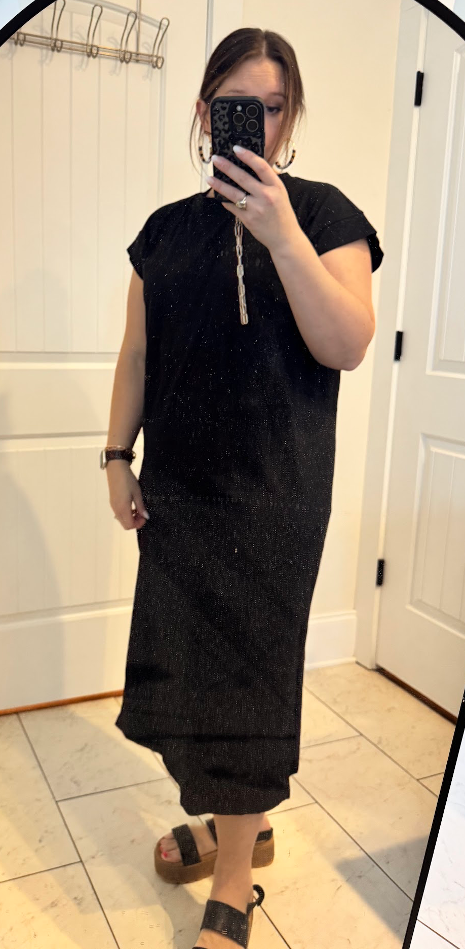 Zenana Cap Sleeve Long T-Shirt Dress