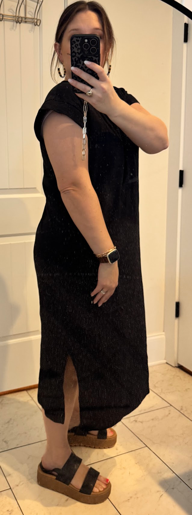 Zenana Cap Sleeve Long T-Shirt Dress